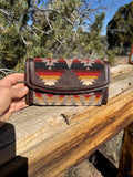 Pendleton and leather wallet