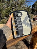 Pendleton and leather wallet