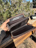 Pendleton and leather wallet
