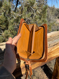 Pendleton and leather wallet