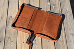 Leather bible case!