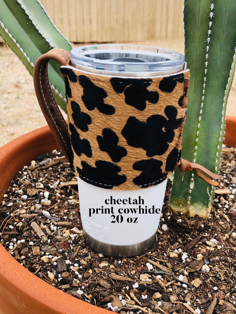 Cheetah Yeti 20oz Travel Mug