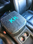 Custom Leather console cover