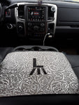 Custom Leather console cover